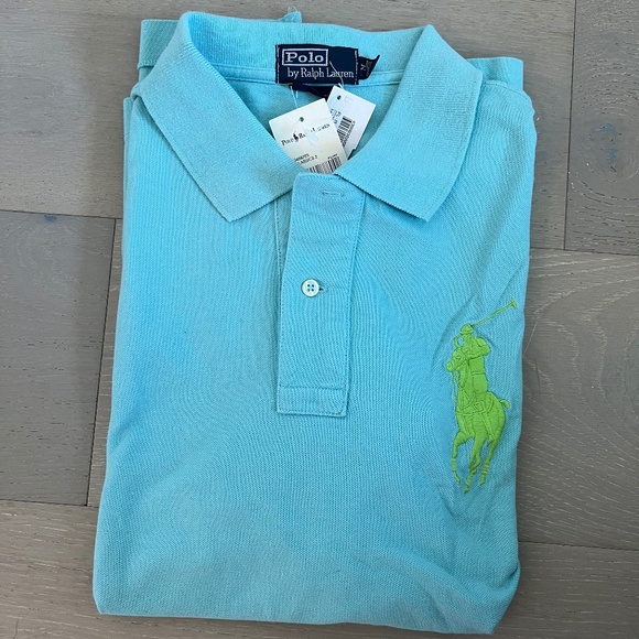 Polo Ralph Lauren Other - NWT Ralph Lauren Turquoise Polo Shirt - Size Medium